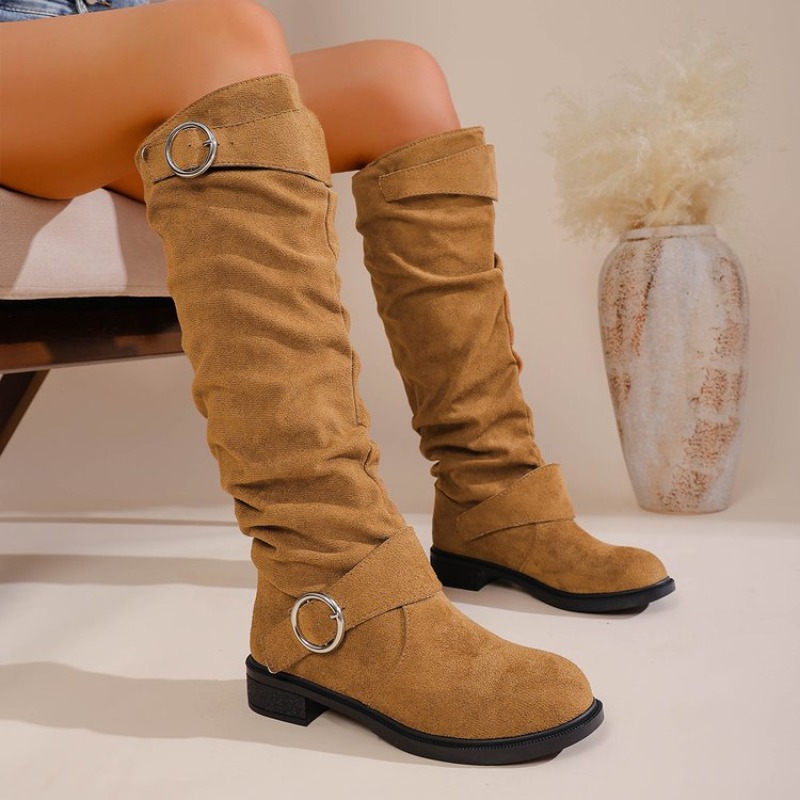 Vintage Western Style Knee Hig - Knee High Boots Women review and price